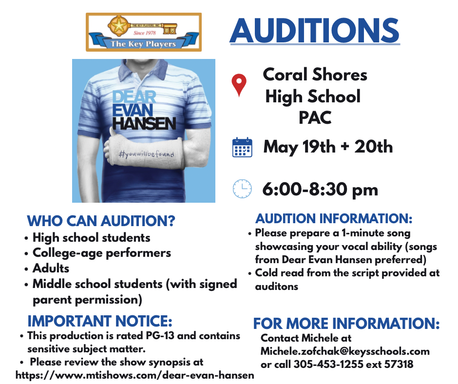 audition flyer